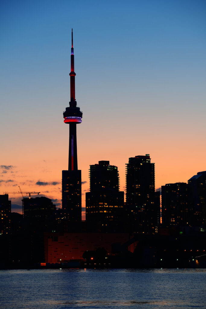 Toronto silhouette